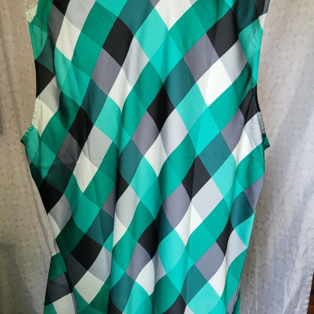 Nine West MultiColor Tank Top Size 3X